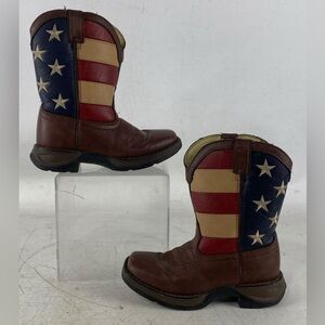Lil Durango Kids Patriotic Cowboy Boots Size 12.5 M